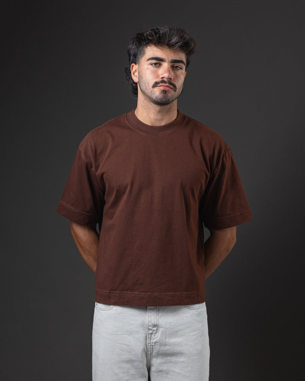 OTTO BOXY FIT BROWN