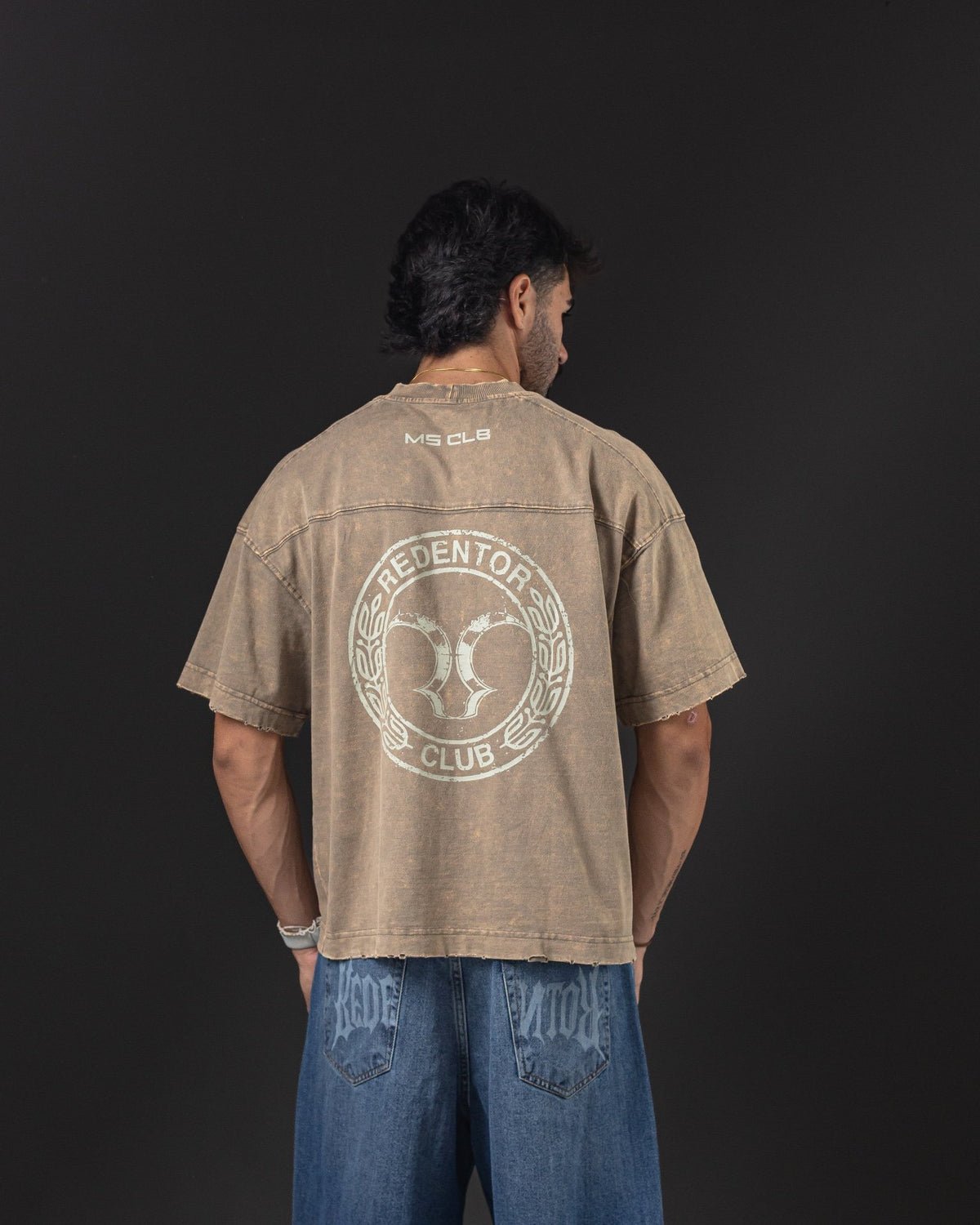 OVERSIZE REDENTOR MERCEDES GRAY