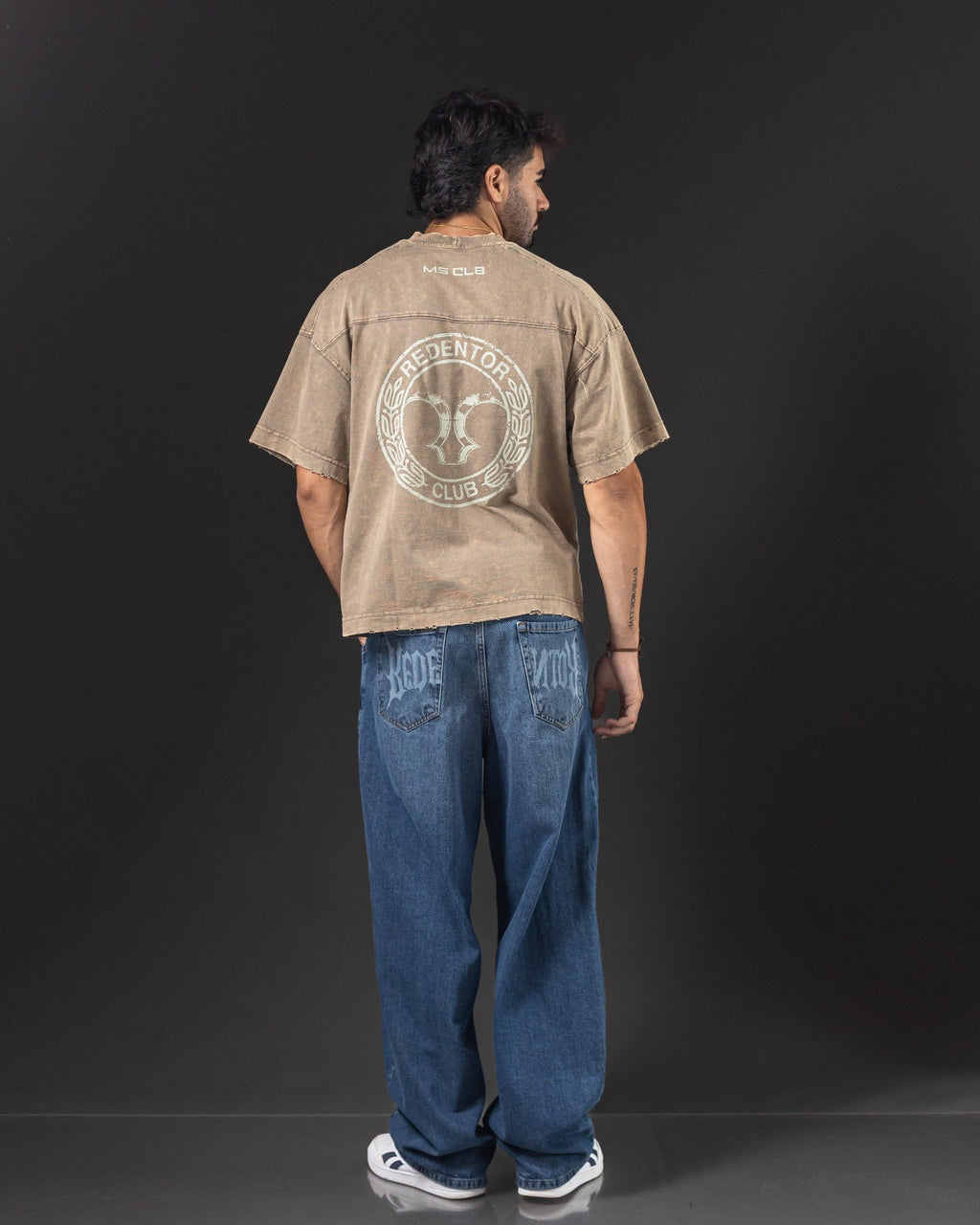OVERSIZE REDENTOR MERCEDES GRAY