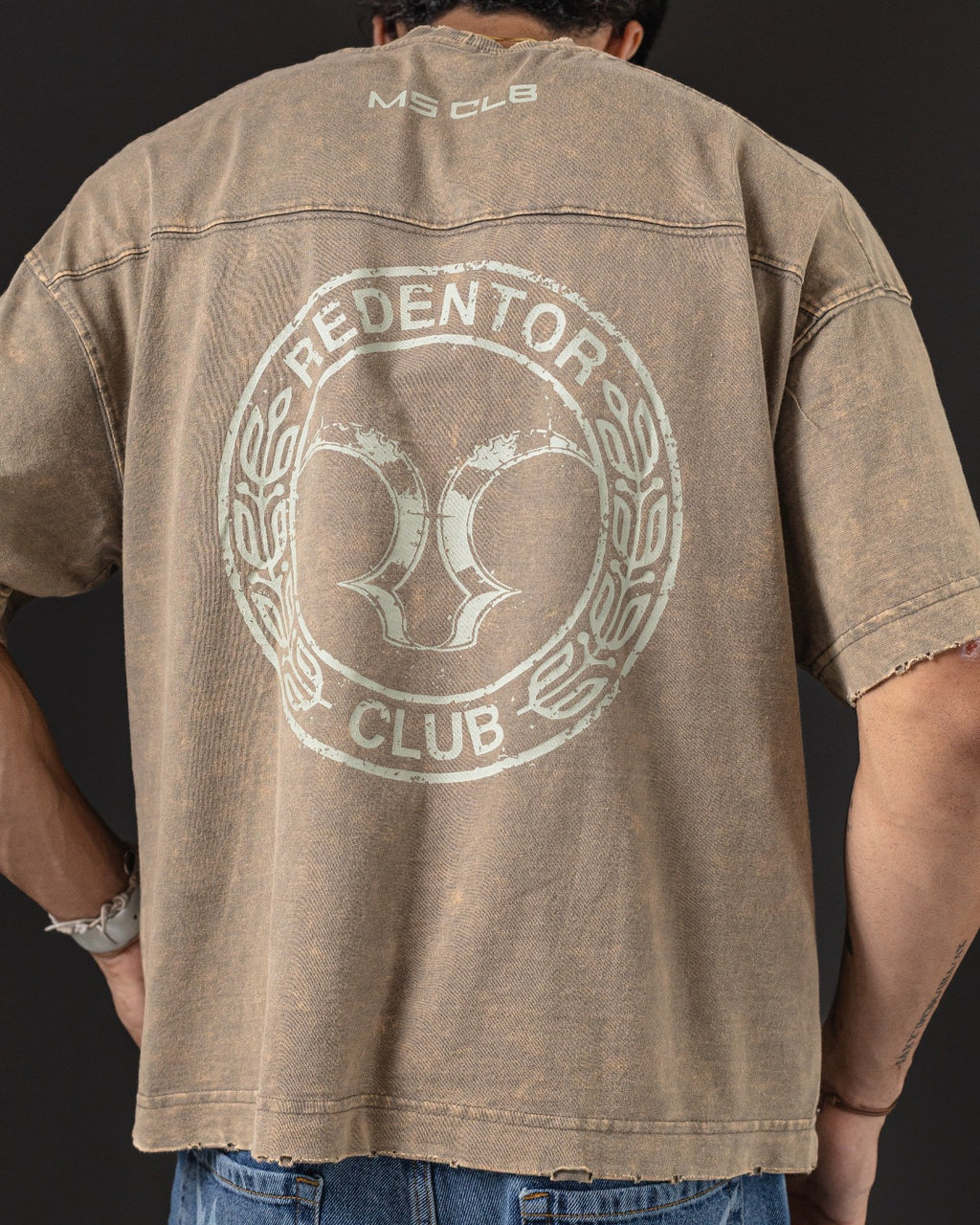 OVERSIZE REDENTOR MERCEDES GRAY