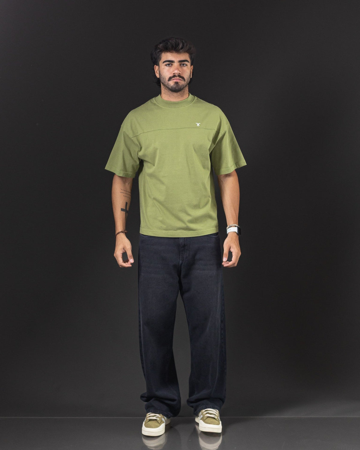 OVERSIZE REDENTOR BASIC GREEN