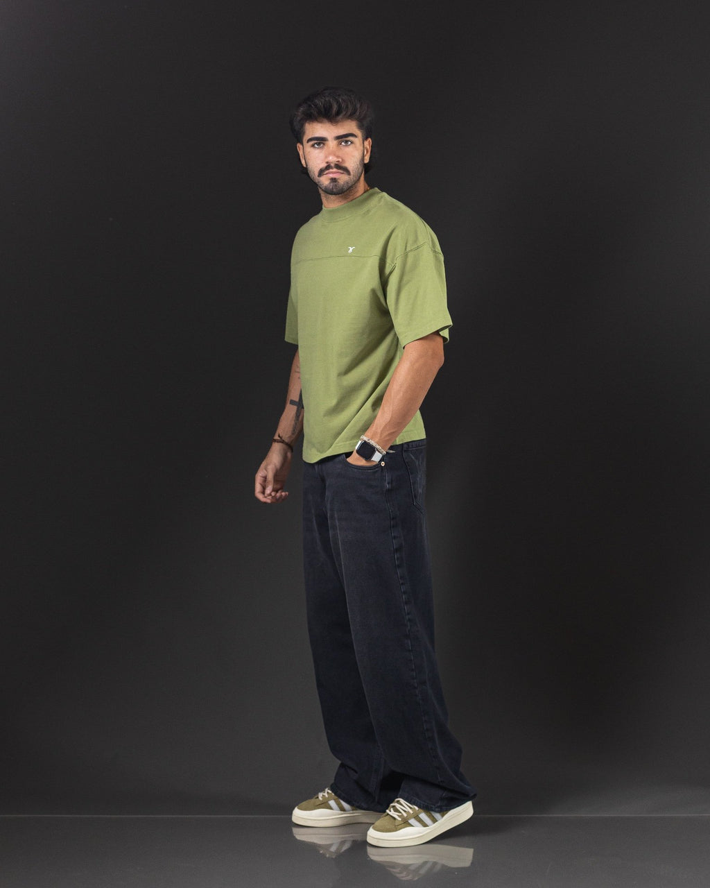 OVERSIZE REDENTOR BASIC GREEN