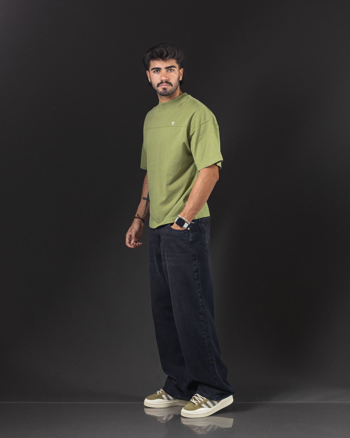 OVERSIZE REDENTOR BASIC GREEN
