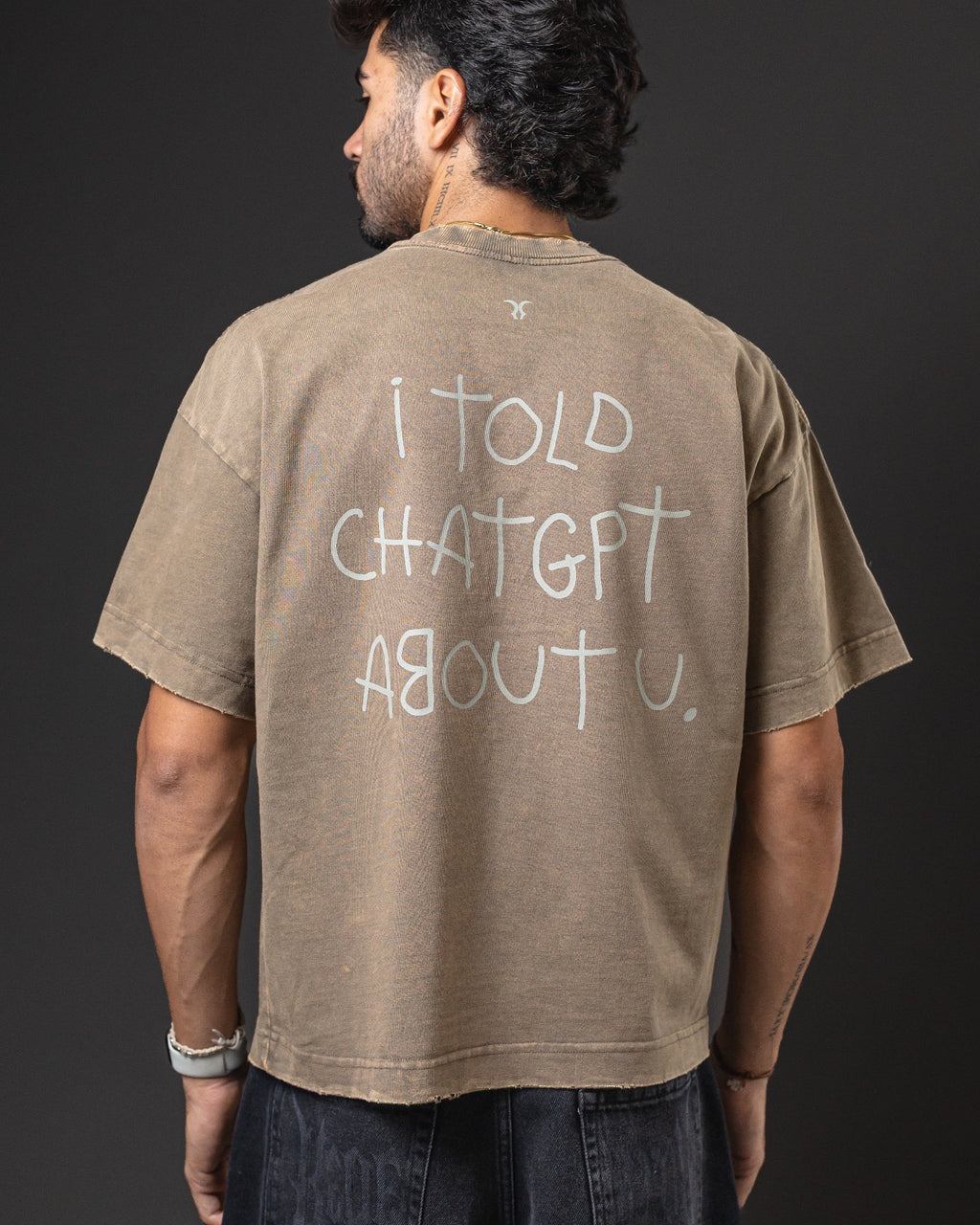 OVERSIZE REDENTOR CHAT GPT GRAY