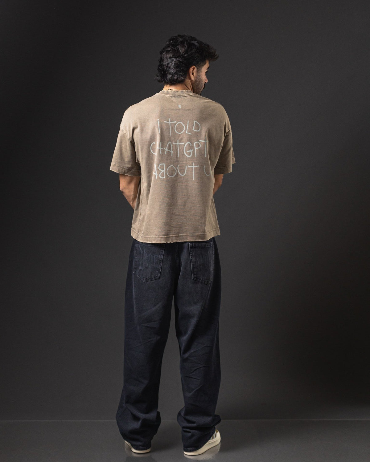 OVERSIZE REDENTOR CHAT GPT GRAY