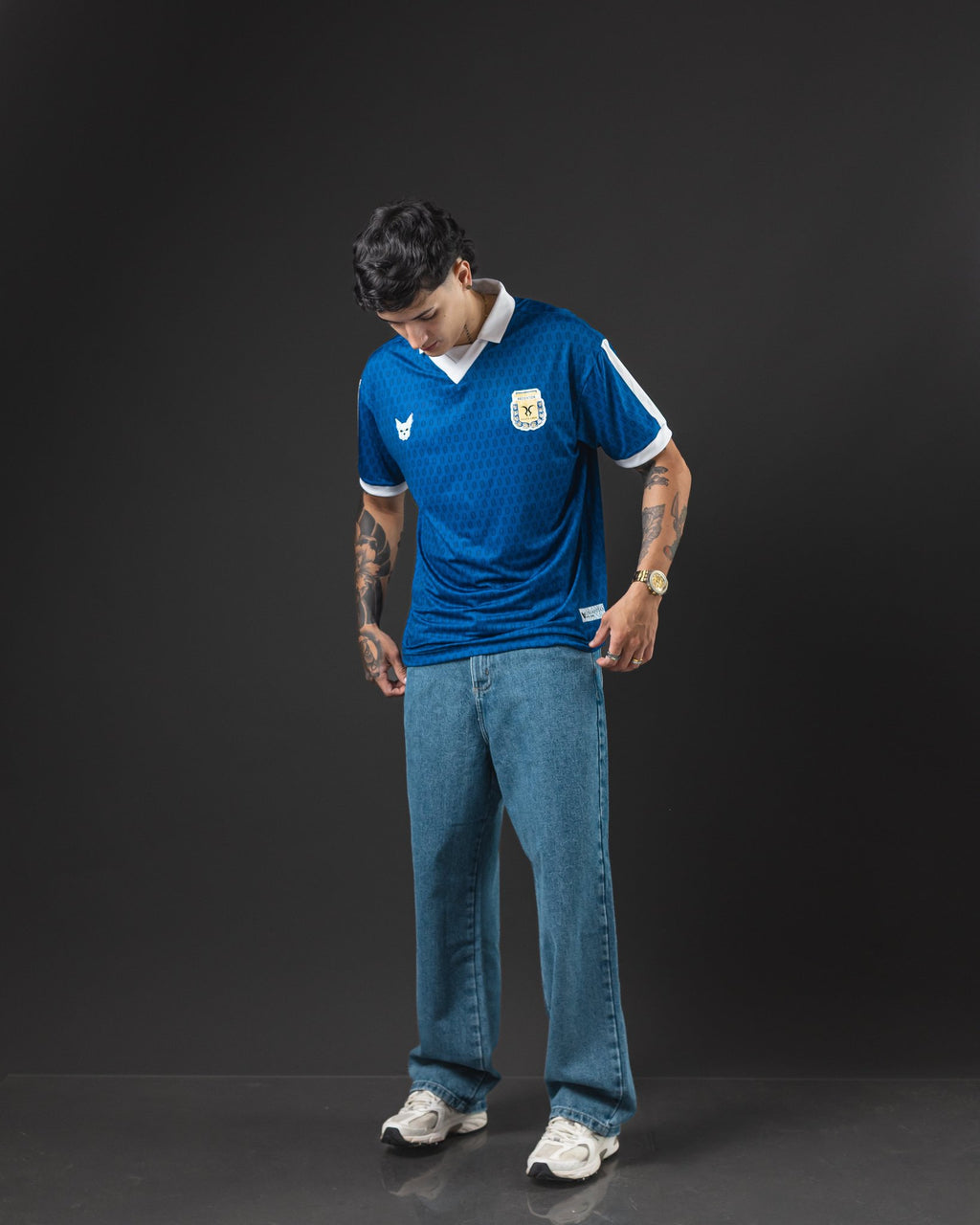 PANT. OTTO BAGGY BLUE INTERMEDIO