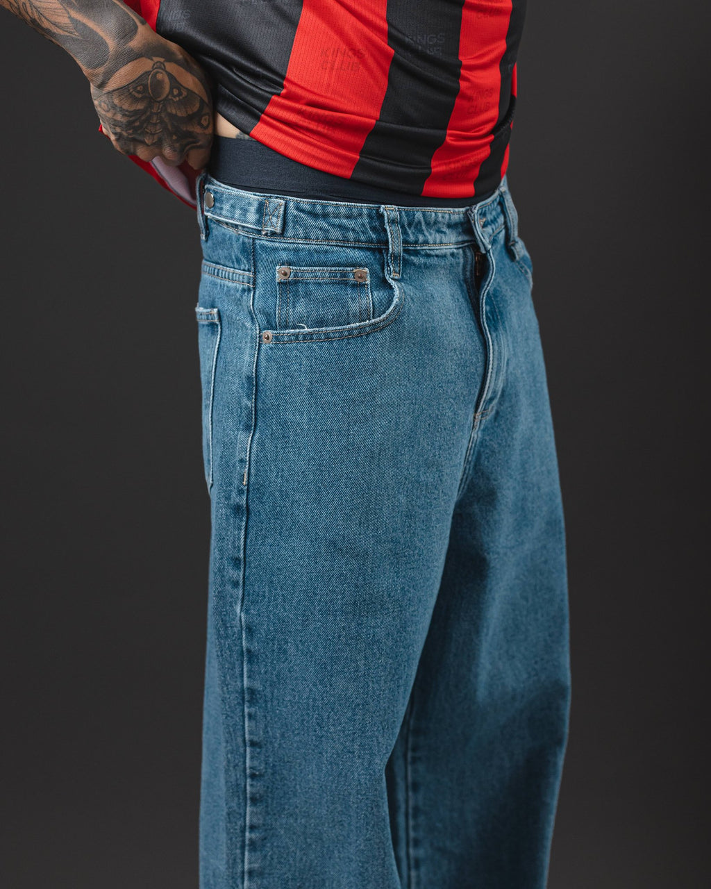 PANT. OTTO BAGGY BLUE INTERMEDIO
