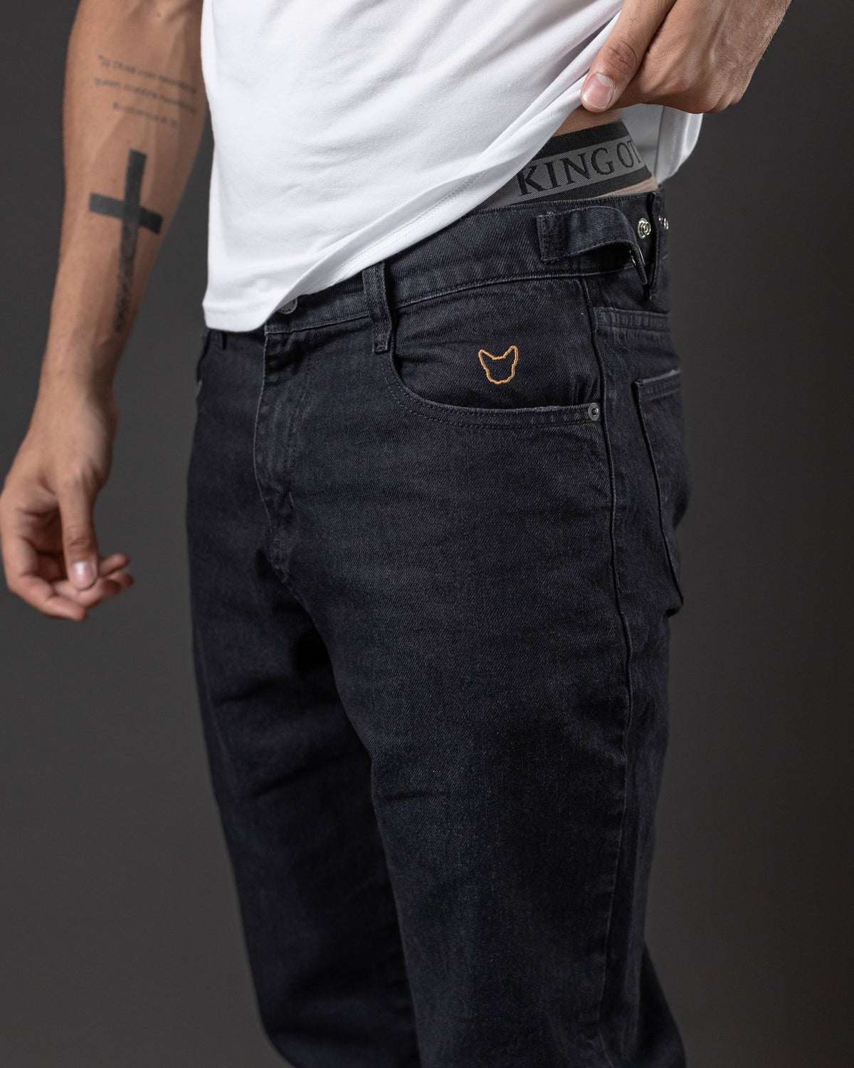 JEANS OTTO RECTO NEGRO ESTATICO