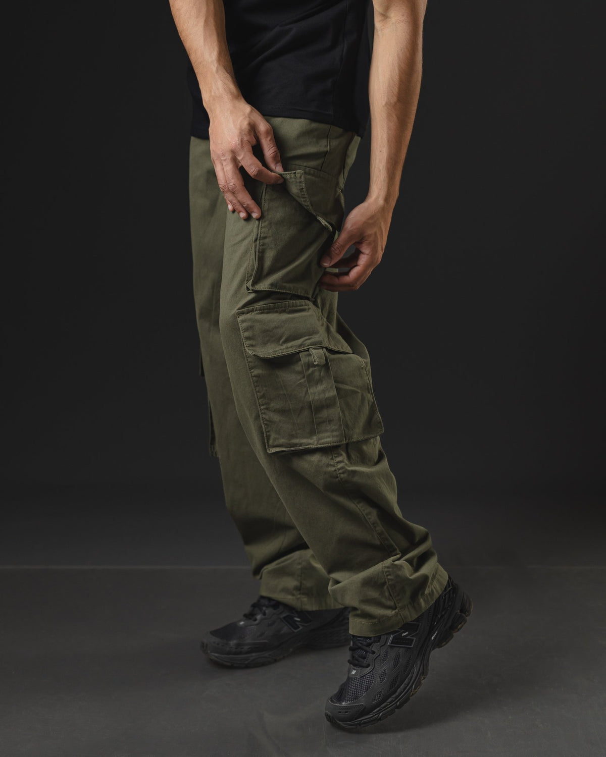 OTTO CARGO 4 BOLSILLOS VERDE MUSGO