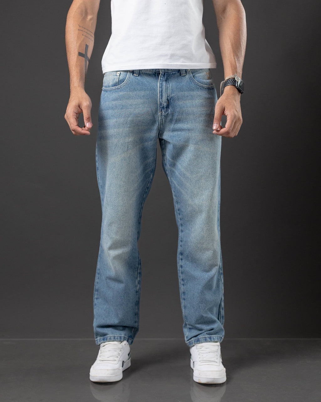 JEANS OTTO RECTO CELESTE OXI