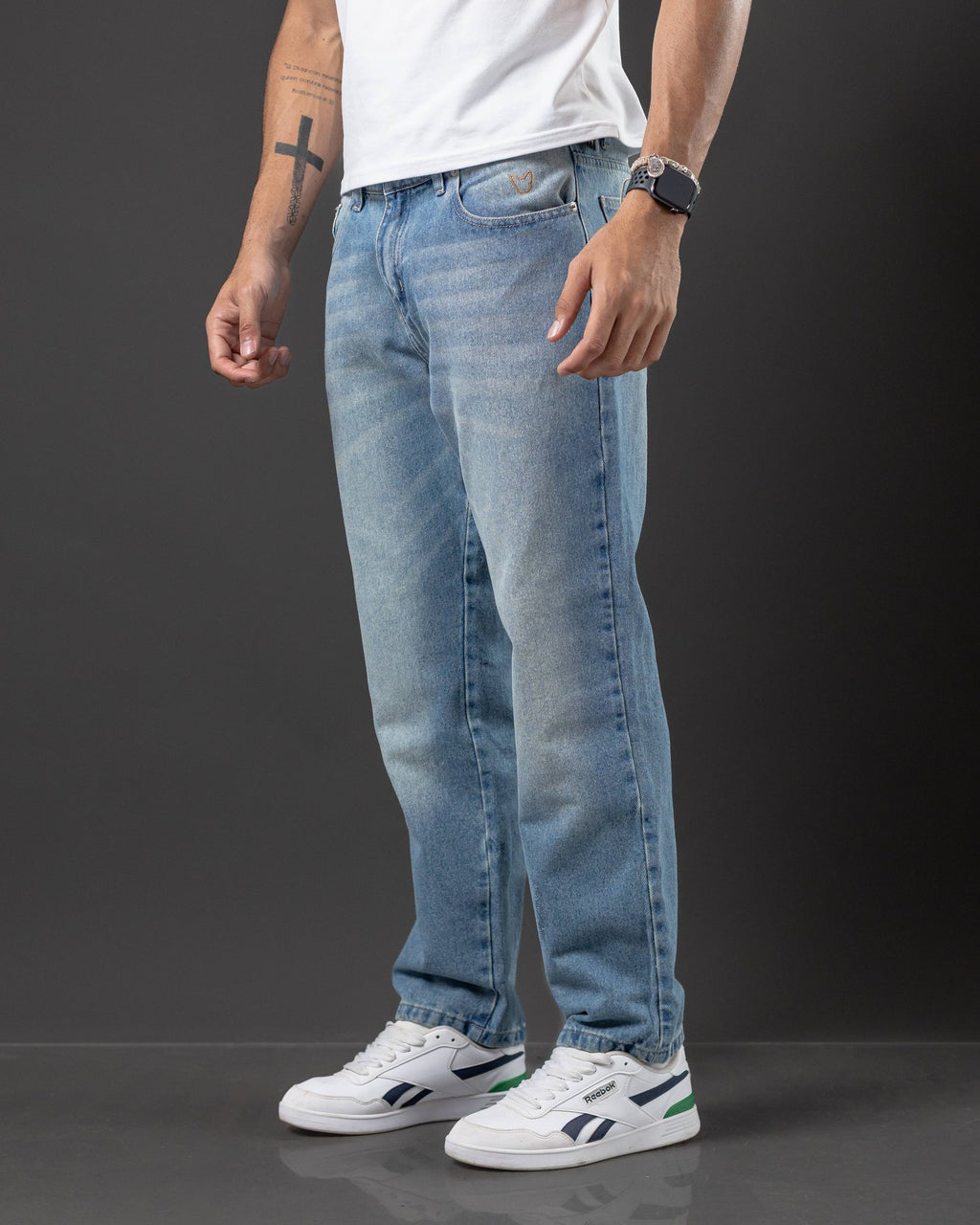 JEANS OTTO RECTO CELESTE OXI