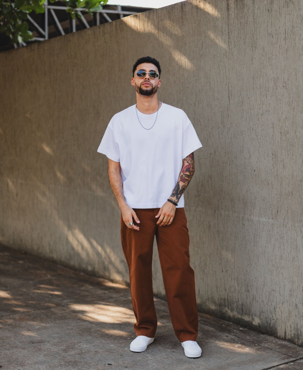 PANTALON OTTO BAGGY CARAMELO