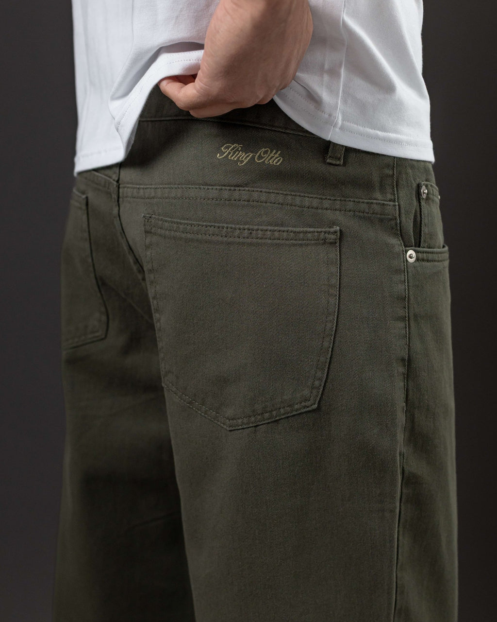 PANTALON OTTO BAGGY VERDE MUSGO