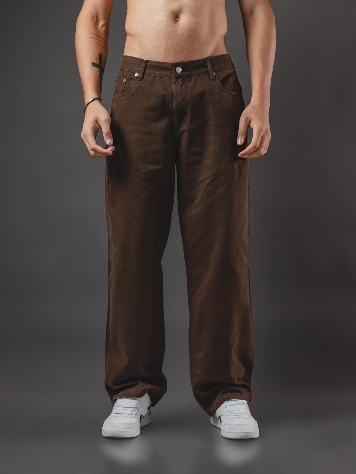 PANTALON OTTO BAGGY CHOCOLATE