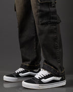 REDENTOR JEANS DOUBLE CARGO OXID BLACK