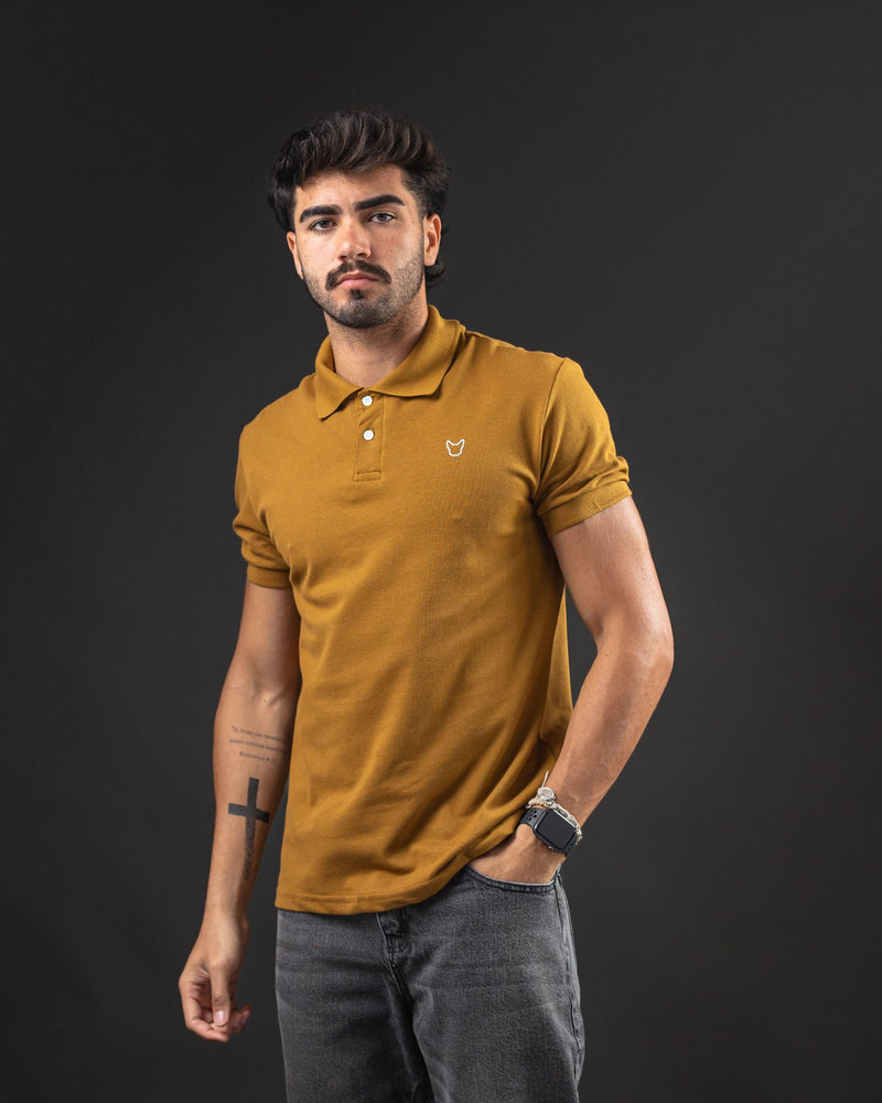 REMERA POLO OTTO BASIC CARAMELO
