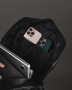 MOCHILA OTTO DE HOMBRE PU NEGRO