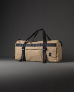 OTTO BOLSO DE HOMBRE DEPORTIVO EN NYLON ENGOMADO MARRON