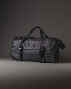 OTTO BOLSO DE HOMBRE DEPORTIVO EN NYLON ENGOMADO NEGRO