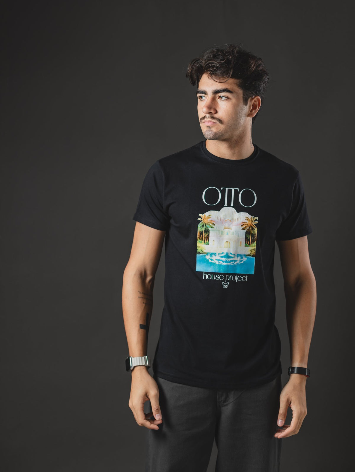 T-SHIRT OTTO NAHANNI BLACK
