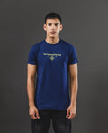 T-SHIRT OTTO CONQUEST OFTHEL KING BLUE/GOLDEN