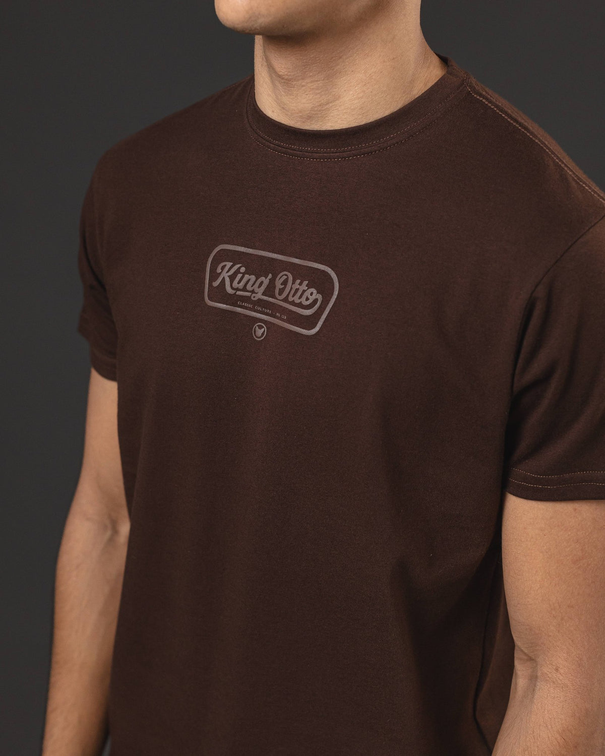 T-SHIRT OTTO MS CLB BROWN