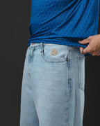 PANT. OTTO BAGGY CELESTE/ICE
