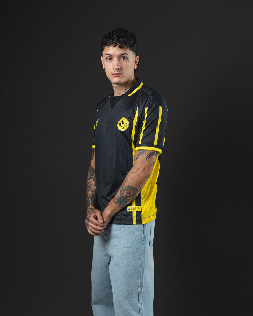 REDENTOR POLO RETRO BORUSSIA BLACK