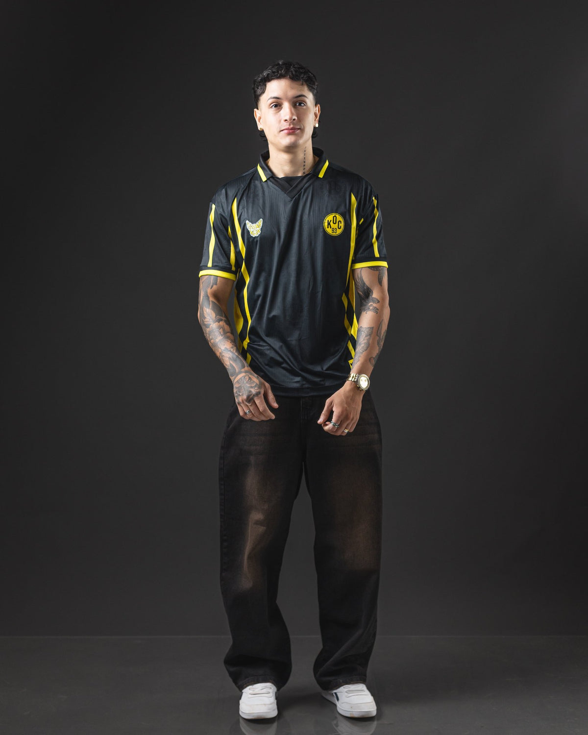 REDENTOR POLO RETRO BORUSSIA BLACK