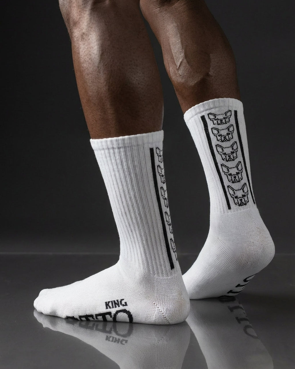OTTO THREE PACK SOCK HALF BLACK