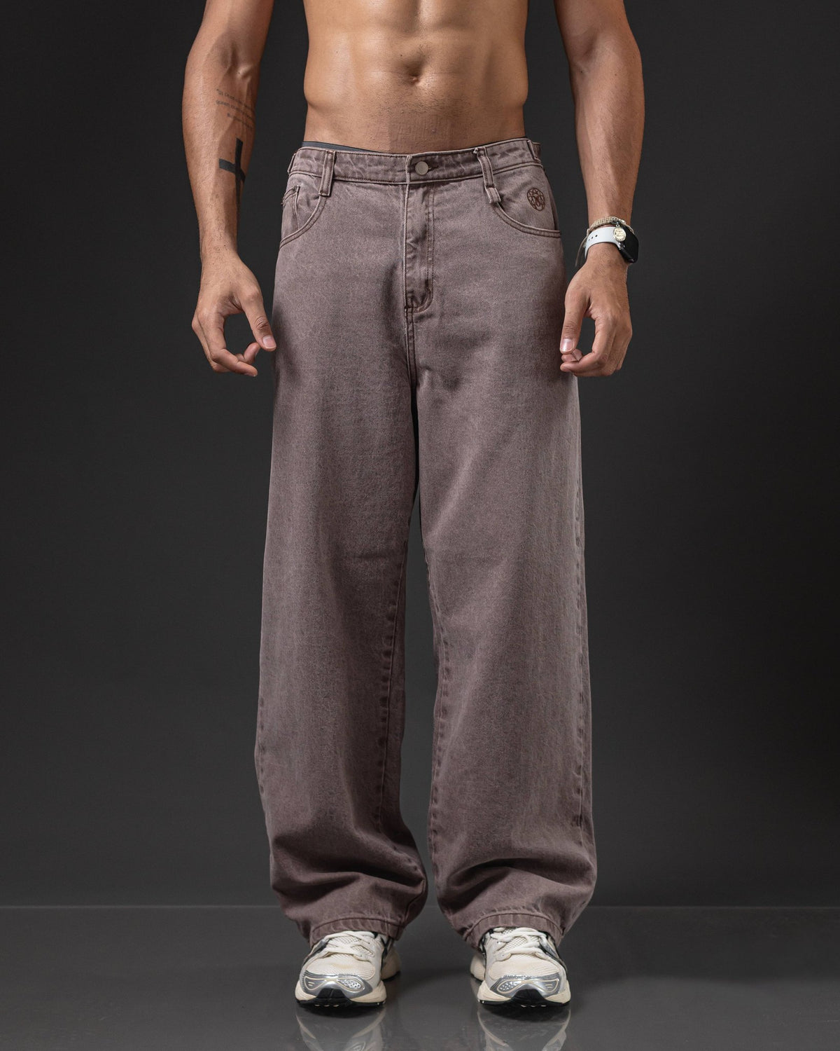 PANT. OTTO BAGGY VINTAGE BROWN