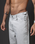 PANT. OTTO BAGGY VINTAGE GRIS ICE