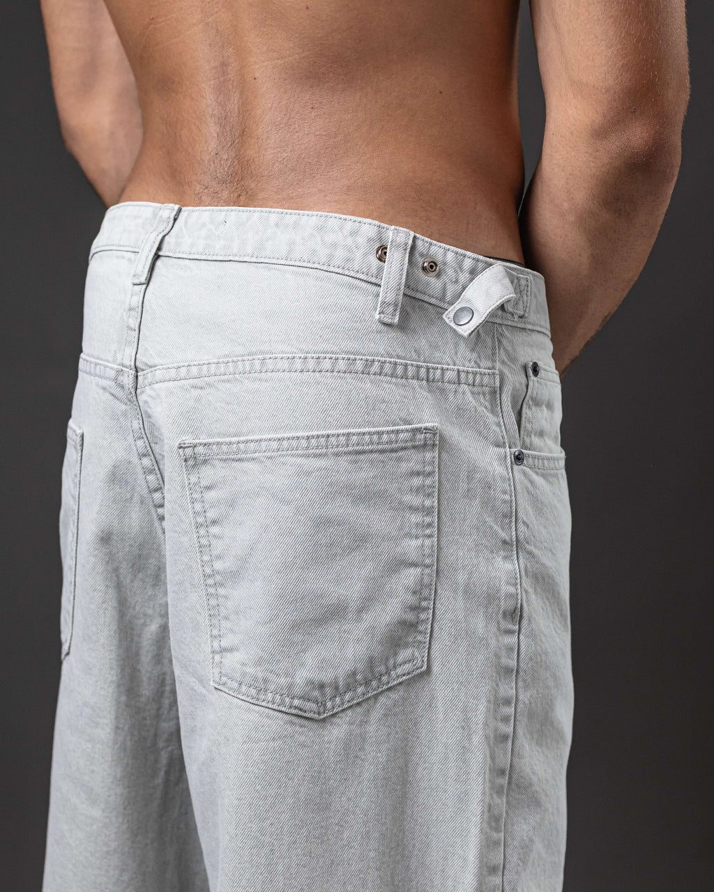 PANT. OTTO BAGGY VINTAGE GRIS ICE