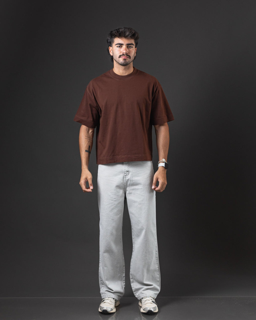 PANT. OTTO BAGGY VINTAGE GRIS ICE