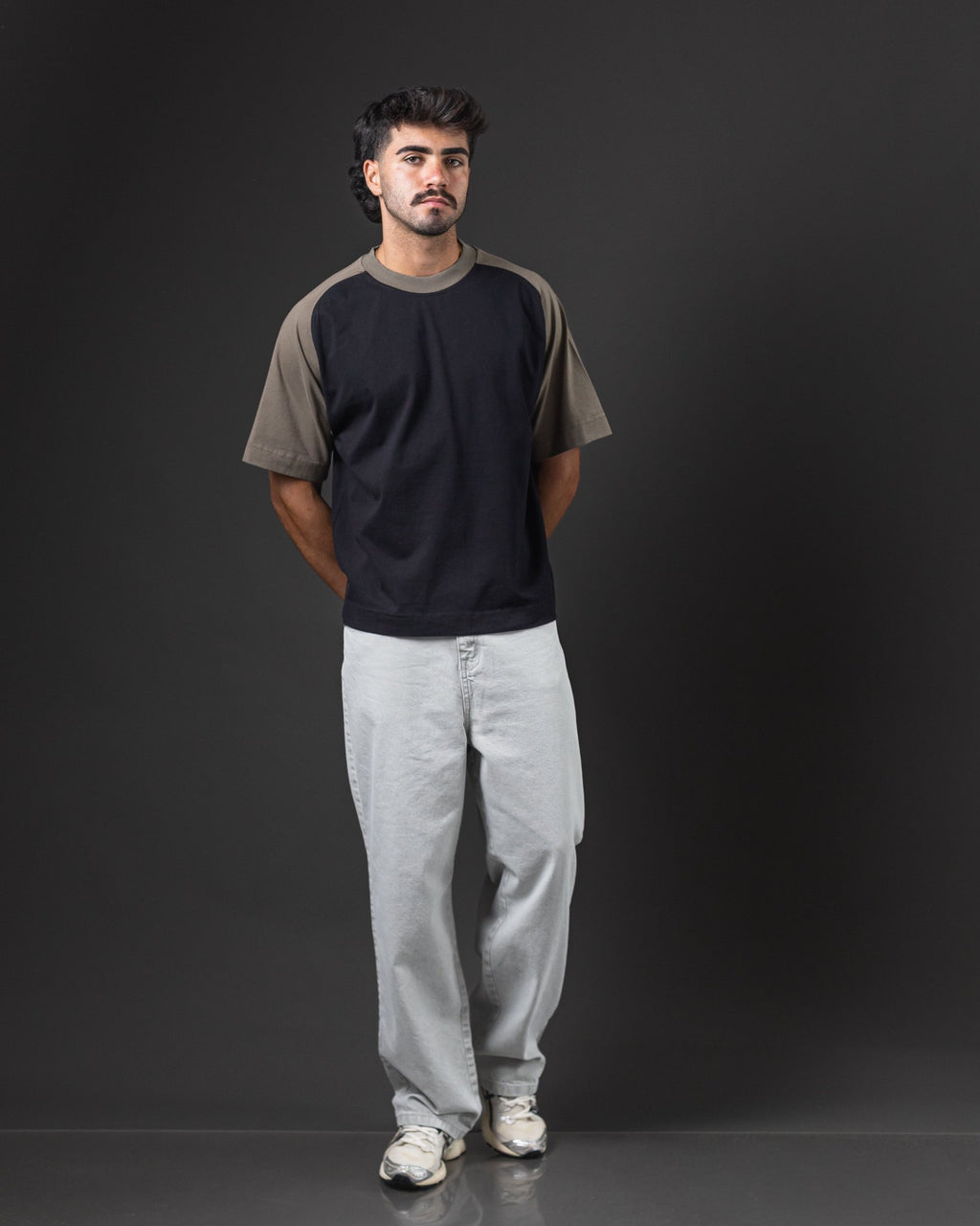 PANT. OTTO BAGGY VINTAGE GRIS ICE