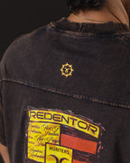 OVERSIZE REDENTOR 260 GSM PORSCHE OXIBLACK