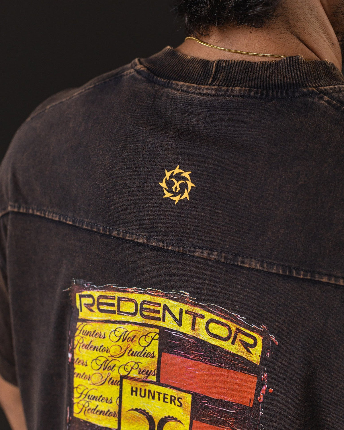 OVERSIZE REDENTOR 260 GSM PORSCHE OXIBLACK