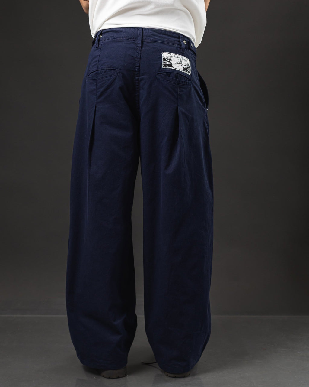 PANTALON OTTO CHINO AZUL MARINO