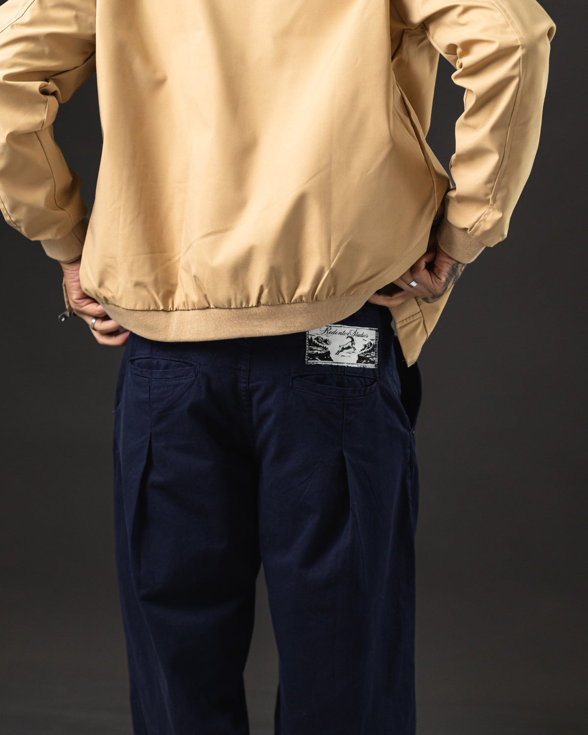 PANTALON OTTO CHINO AZUL MARINO