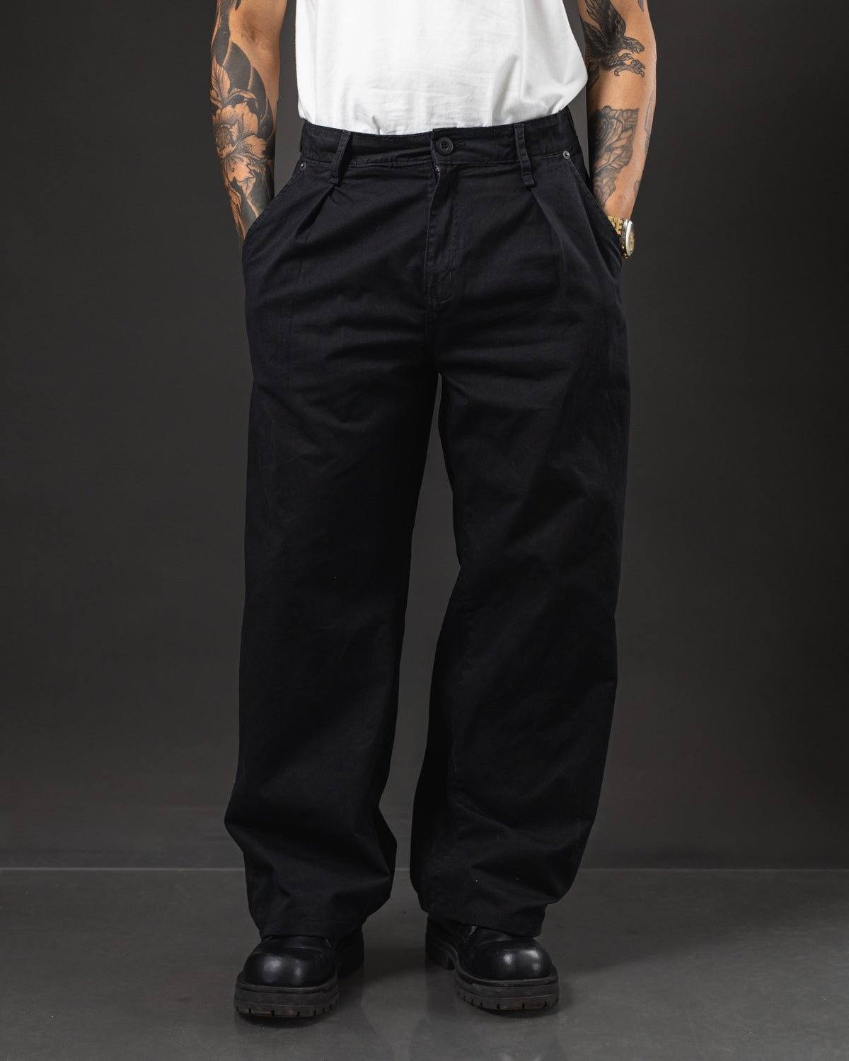 PANTALON OTTO CHINO NEGRO