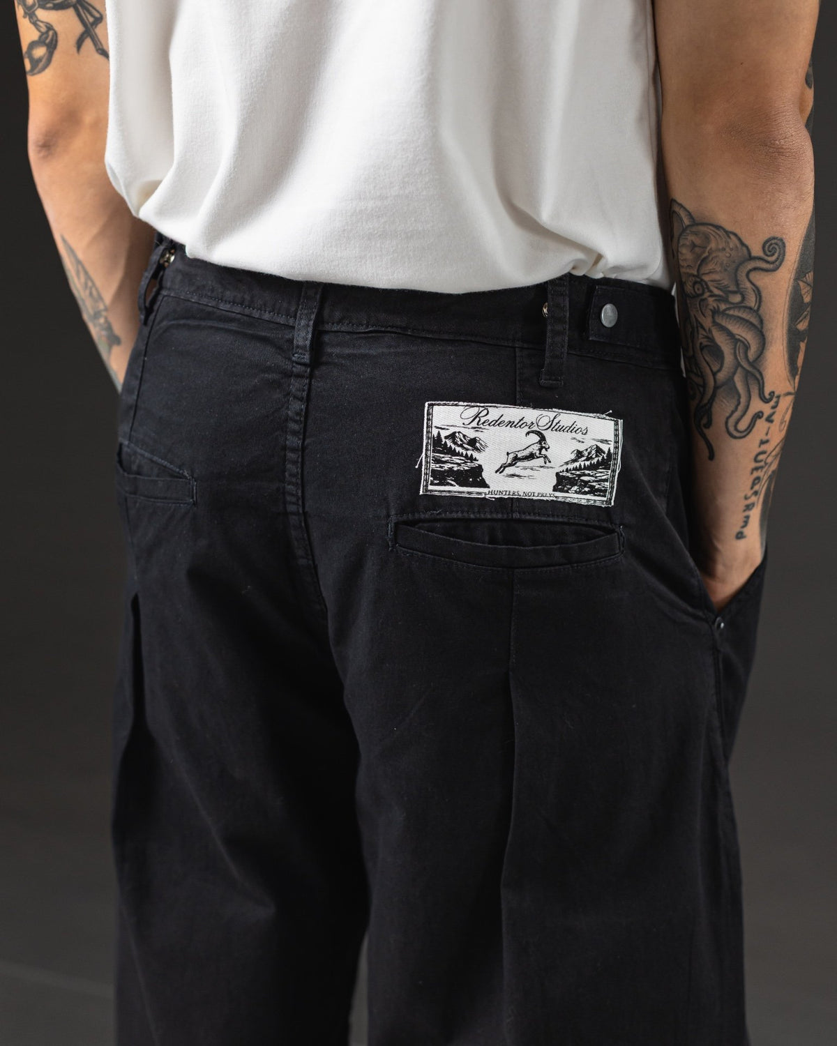 PANTALON OTTO CHINO NEGRO