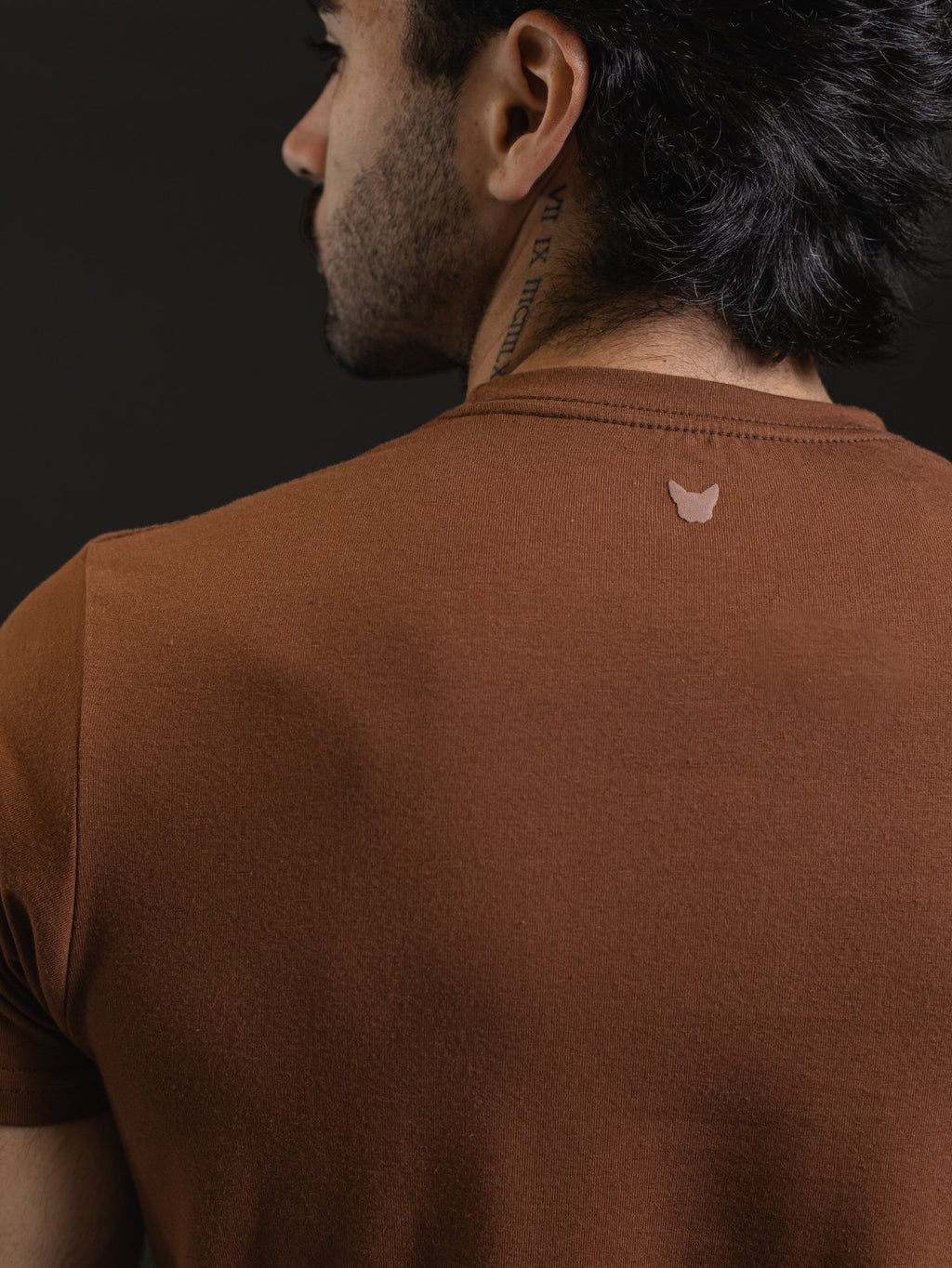 T-SHIRT OTTO NEW BASIC SATORI BROWN
