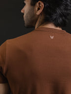 T-SHIRT OTTO NEW BASIC SATORI BROWN