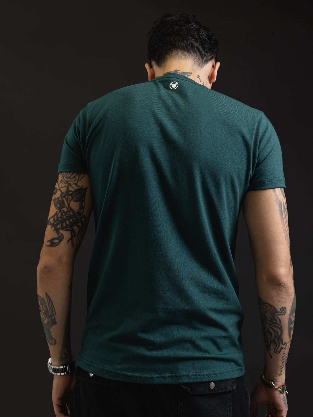 T-SHIRT OTTO NEW BASIC SATORI PETROLEUM