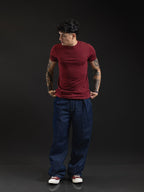 JEANS OTTO DENIM JAPONÉS AZUL ESTÁTICO