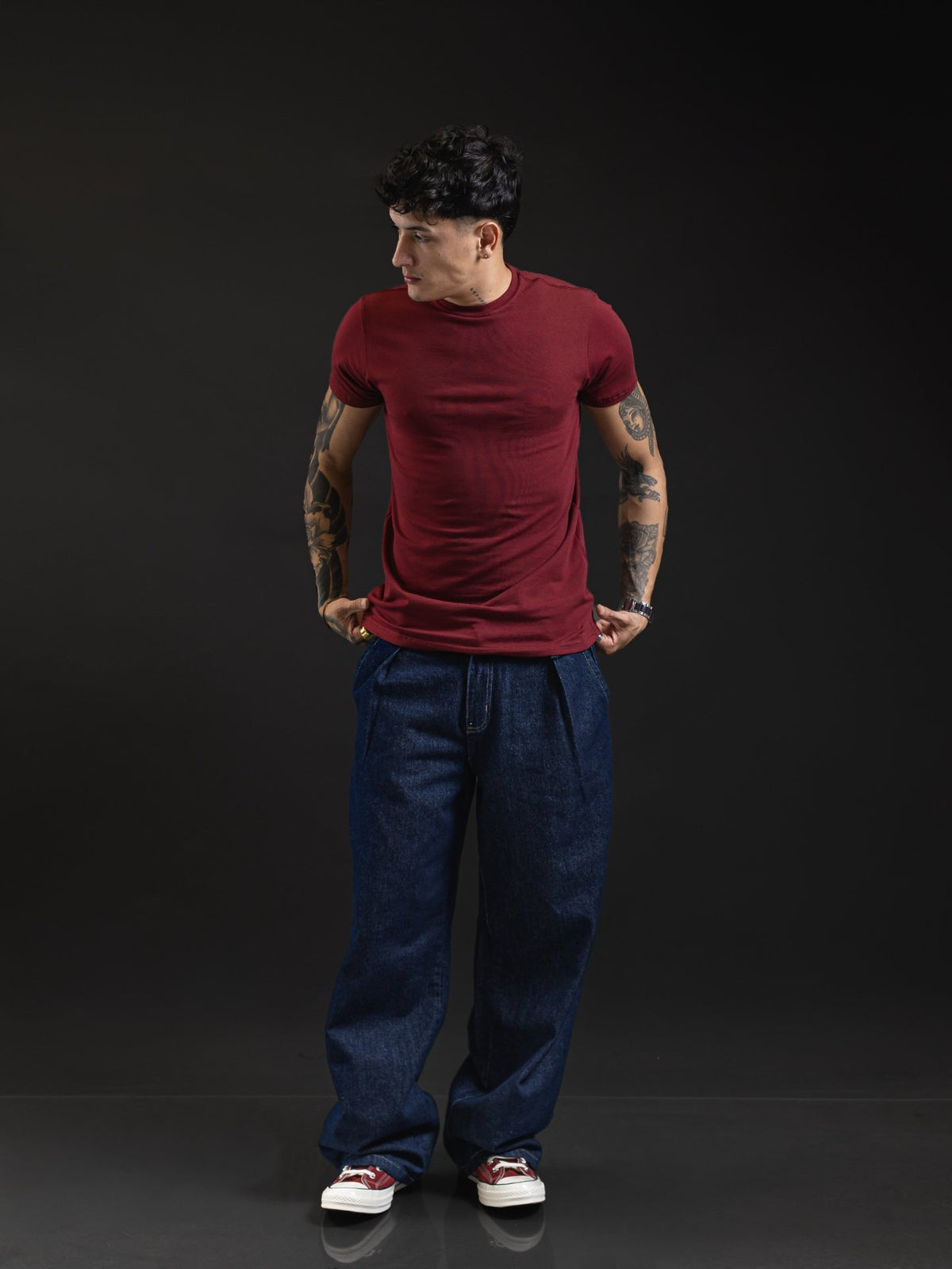 JEANS OTTO DENIM JAPONÉS AZUL ESTÁTICO