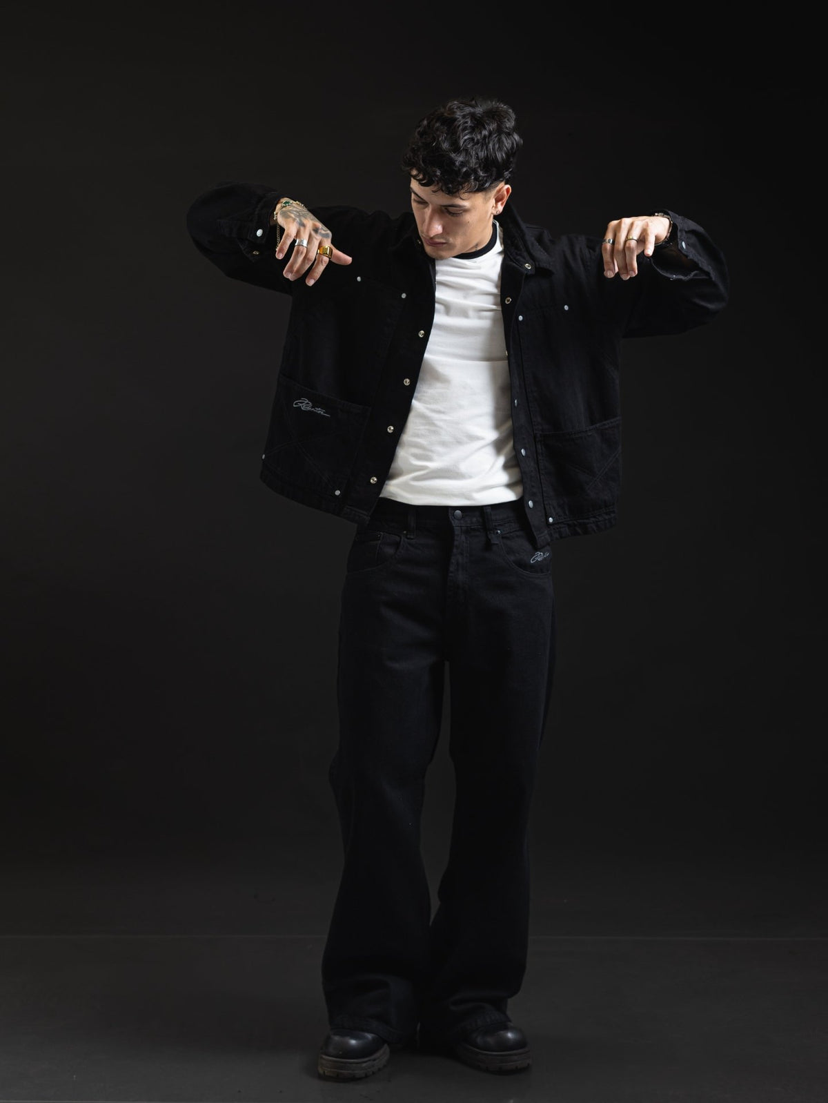 REDENTOR JACKET DENIM BLACK
