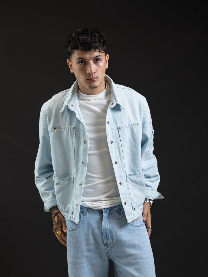 REDENTOR JACKET DENIM ICE