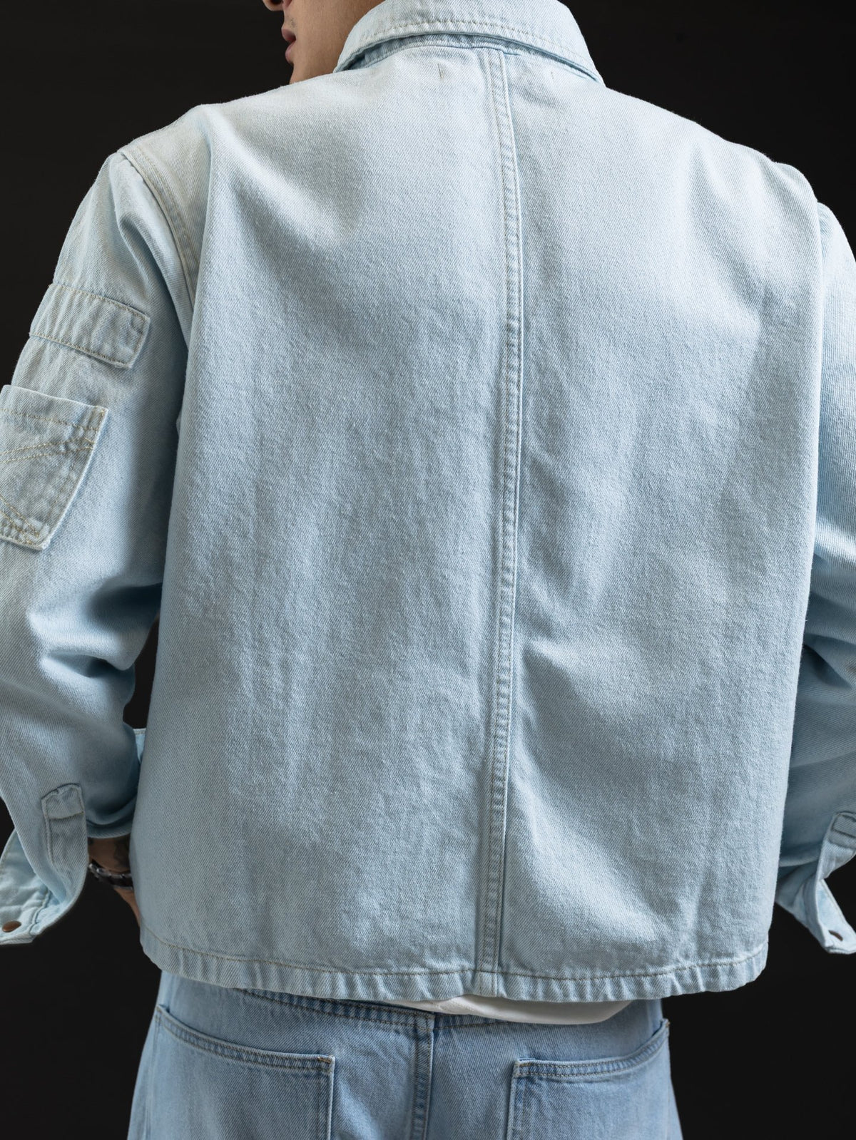 REDENTOR JACKET DENIM ICE
