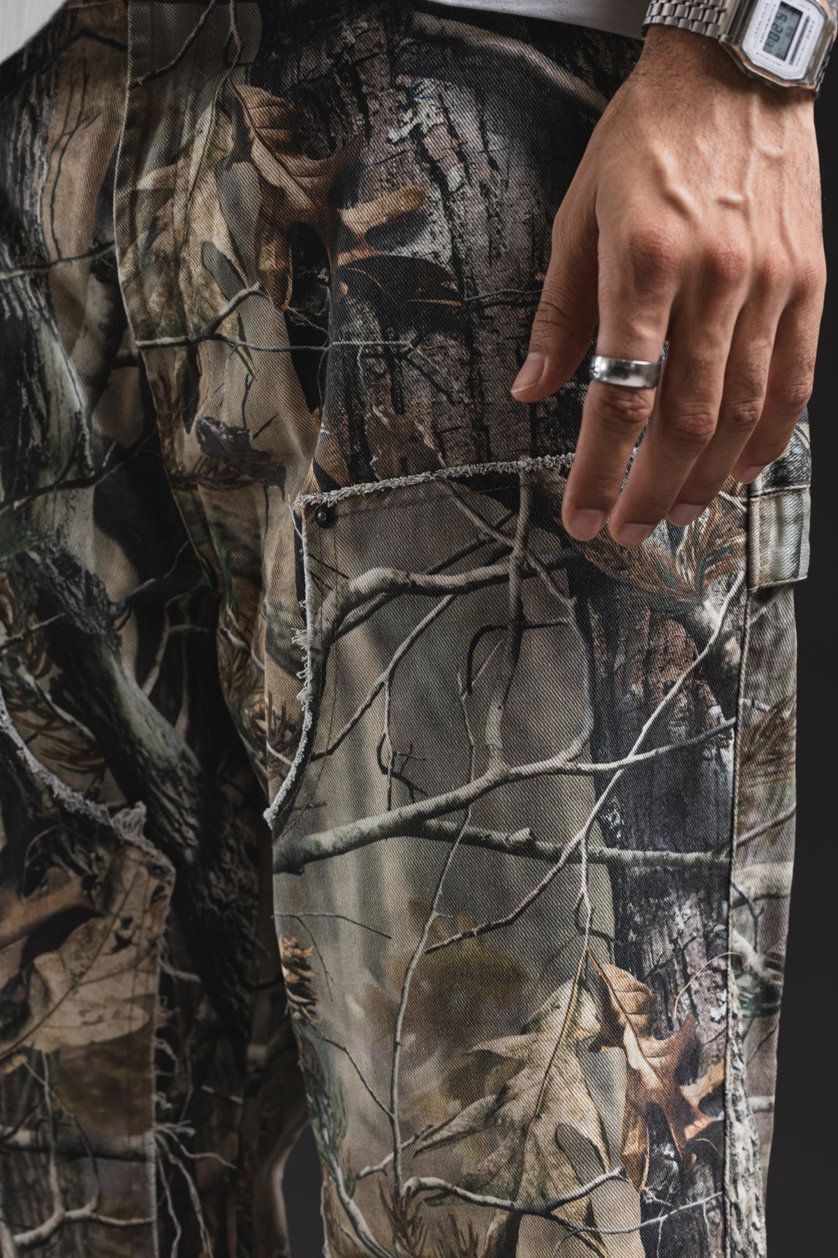 Pantalón baggy carpenter camo - frente
